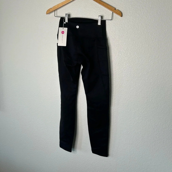 NWT Love & Fit SoftLuxe Stay Put Leggings & SoftLuxe Long Crop Top Set - Picture 10 of 13